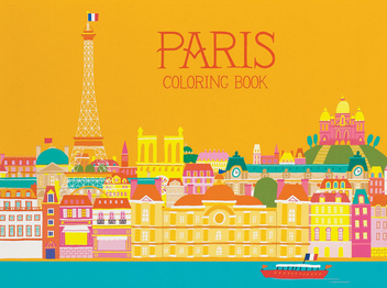 Паперова книга «Paris Coloring Book» - фото №1 - мініатюра