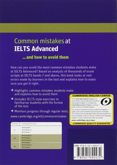 Паперова книга «Common Mistakes at IELTS Advanced: And How to Avoid Them», автор Джулі Мур - фото №2 - мініатюра