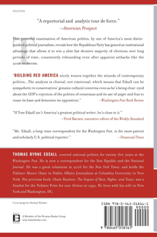 Бумажная книга «Building Red America: The New Conservative Coalition and the Drive for Permanent Power», автор Томас Бирн Эдсалл - фото №2 - миниатюра