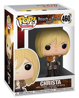  «Коллекционная фигурка Funko Pop! Pop Animation Attack on Titan Криста Ленз (FK35681)», бренда Funko Pop - фото №3 - миниатюра
