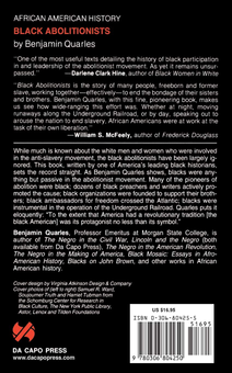 Паперова книга «Black Abolitionists», автор Бенджамін Куорлс - фото №2 - мініатюра