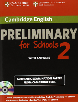 Паперова книга «Cambridge English Preliminary for Schools 2. Self-study Pack» - фото №1 - мініатюра