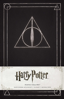 Бумажная книга «Harry Potter Deathly Hallows Hardcover Ruled Journal» - фото №4 - миниатюра