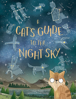 Паперова книга «A Cat`s Guide to the Night Sky», автор Стюарт Аткінсон - фото №1 - мініатюра
