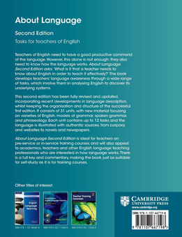Бумажная книга «About Language: Tasks for Teachers of English 2nd Edition», автор Скотт Торнбери - фото №3 - миниатюра