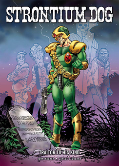Бумажная книга «Strontium Dog. The Kreeler Conspiracy», автор Джон Вагнер - фото №2 - миниатюра