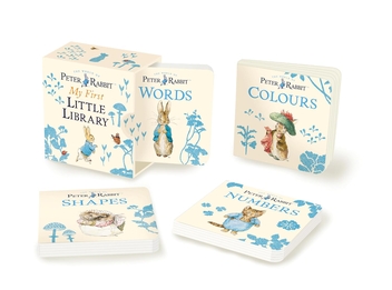 Бумажная книга «Peter Rabbit. My First Little Library. Numbers. Shapes. Words. Colours (комплект із 4 книг)», автор Беатрис Поттер - фото №3 - миниатюра