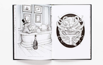 Паперова книга «The Ink House. A Gothic Mansion Colouring Book», автор Рорі Добнер - фото №12 - мініатюра