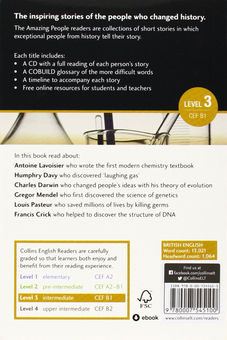 Паперова книга «Collins Elt Readers. Amazing Scientists», автор Енн Колінз - фото №2 - мініатюра