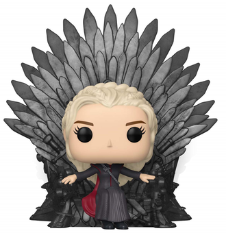 «Колекційна фігурка Funko Pop! Pop movies Deluxe Game of Thrones S10 Daenerys Sitting on Throne (FK37792)», бренду Funko Pop - фото №1 - мініатюра