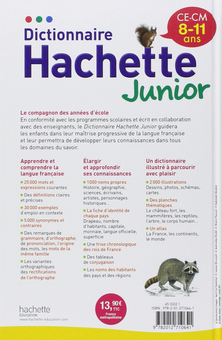 Бумажная книга «Dictionnaire Hachette junior - Ce-CM 8-11 ans » - фото №2 - миниатюра