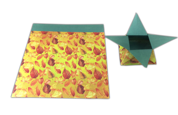 Бумажная книга «Origami Paper. 100 sheets. Nature Patterns. 15 cm» - фото №5 - миниатюра