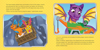 Паперова книга «PAW Patrol: Daring Dragon Rescue Picture Book» - фото №5 - мініатюра
