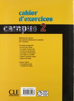 Бумажная книга «Campus 2: Cahier D'exercices», автор Жаки Жирад - фото №2 - миниатюра