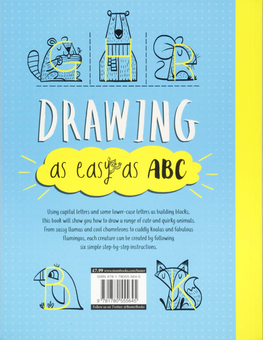 Паперова книга «Drawing As Easy As ABC. Step-by-Step Pictures to Create and Colour», автор Джон Бігвуд - фото №2 - мініатюра