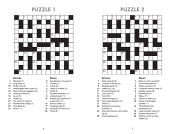 Бумажная книга «Big Book of Crosswords Book 4 : 300 Quick Crossword Puzzles», автор Коллинз - фото №2 - миниатюра