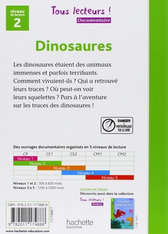 Бумажная книга «Tous Lecteurs!: Niveau 2: Dinosaures», авторов Lucile Galliot, Sally Odgers - фото №2 - миниатюра