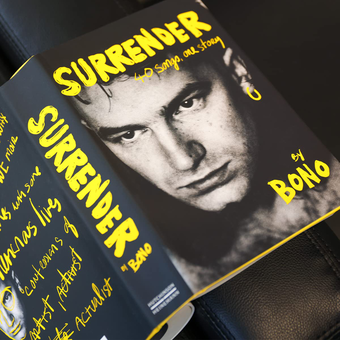 Бумажная книга «Surrender», автор Боно - фото №2 - миниатюра