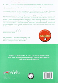 Паперова книга «Preparacion DELE. C1. Libro (+CD)», автор Роза Марія Перез - фото №2 - мініатюра