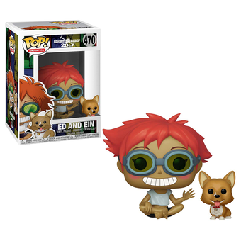  «Коллекционная фигурка Funko Pop! Pop Animation Cowboy Bebop Эд и Эйн (FK33914)», бренда Funko Pop - фото №2 - миниатюра