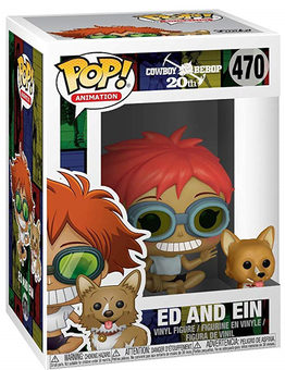  «Коллекционная фигурка Funko Pop! Pop Animation Cowboy Bebop Эд и Эйн (FK33914)», бренда Funko Pop - фото №3 - миниатюра