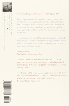 Бумажная книга «American Psycho», автор Брет Истон Эллис - фото №2 - миниатюра