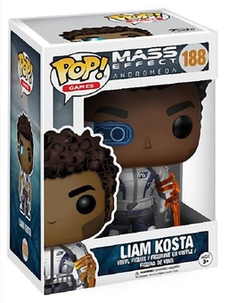«Коллекционная фигурка Funko Pop! Pop Games Mass Effect Andromeda Лиам Коста (FK12310)», бренда Funko Pop - фото №3 - миниатюра
