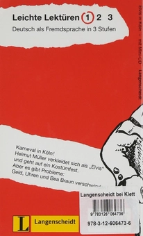 Бумажная книга «Elvis in Köln Leichte Lektüren Deutsch als Fremdsprache Buch mit Mini-CD» - фото №2 - миниатюра