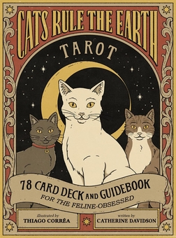 Паперова книга «Cats Rule the Earth Tarot», автор Кетрін Девідсон - фото №1 - мініатюра
