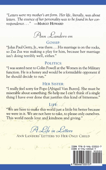 Бумажная книга «A Life in Letters. Ann Landers' Letters to Her Only Child», автор Марго Ховард - фото №2 - миниатюра