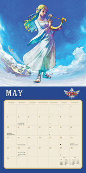 Бумажная книга «Legend of Zelda 2020 Wall Calendar» - фото №4 - миниатюра