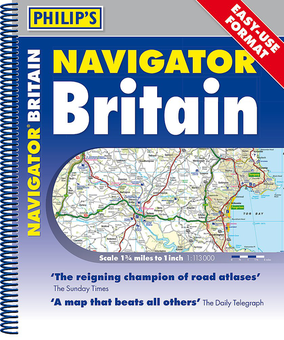 Бумажная книга «Philip's Navigator Britain Easy-Use Format» - фото №1 - миниатюра