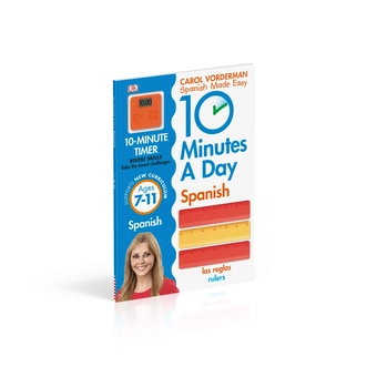 Бумажная книга «10 Minutes a Day Spanish Ages 7-11 Key Stage 2», автор Кэрол Вордерман - фото №3 - миниатюра