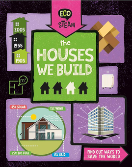 Бумажная книга «Eco STEAM. The Houses We Build», автор Джорджия Амсон-Брэдшоу - фото №1 - миниатюра