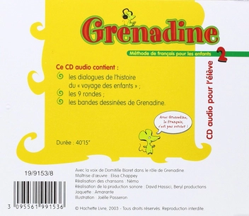 Паперова книга «Grenadiner. Niveau 2. CD-ROM», автор Марі-Лора Полетті - фото №2 - мініатюра