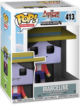  «Коллекционная фигурка Funko Pop! Pop Animation Adventure Time/Minecraft Марселин (FK32243)», бренда Funko Pop - фото №3 - миниатюра