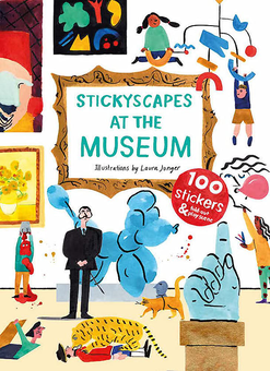 Бумажная книга «Stickyscapes at the Museum» - фото №1 - миниатюра