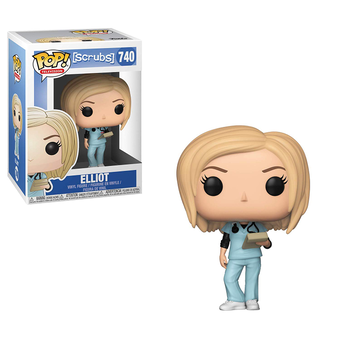  «Коллекционная фигурка Funko Pop! Pop TV Scrubs Эллиот (FK36343)», бренда Funko Pop - фото №2 - миниатюра