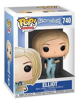  «Коллекционная фигурка Funko Pop! Pop TV Scrubs Эллиот (FK36343)», бренда Funko Pop - фото №3 - миниатюра