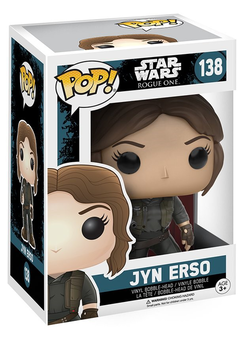  «Колекційна фігурка Funko Pop! Pop movies Star Wars Джин Ерсо (FK10449)», brand Funko Pop / Funko Pop /  - фото №3 - миниатюра