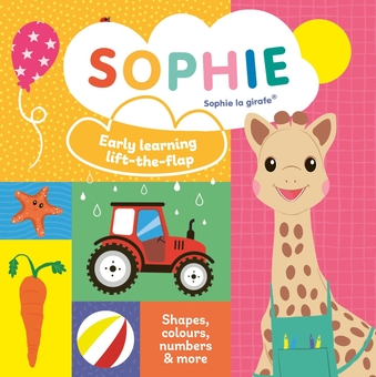 Бумажная книга «Sophie la Girafe: Early Learning Lift-the-Flap», автор Рут Саймонс - фото №1 - миниатюра