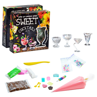  «Набор для творчества Strateg Sweet cocktails (71847)», бренда Strateg - фото №3 - миниатюра
