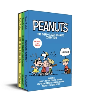 Паперова книга «Peanuts Slipcase Set: The Third Classic Peanuts Collection», автор Чарльз Шульц - фото №1 - мініатюра