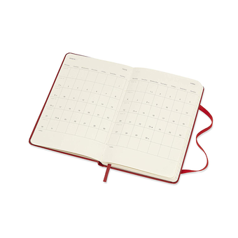 «Карманный еженедельник Moleskine на 2020 год Красный (DHF212WN2Y20)», бренда Moleskine - фото №3 - миниатюра
