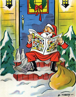 Паперова книга «Waiting for Santa Pop-up Advent Calendar» - фото №4 - мініатюра