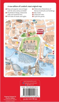 Паперова книга «Collins Discovering London. The Illustrated Map» - фото №3 - мініатюра