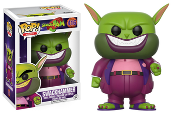  «Коллекционная фигурка Funko POP! Space Jam Swackhammer (12431)», бренда Funko Pop - фото №3 - миниатюра
