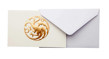 Паперова книга «Game of Thrones: House Sigil Foil Note Cards» - фото №4 - мініатюра
