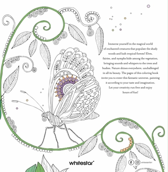 Бумажная книга «Magical Nature: Colouring Book» - фото №2 - миниатюра