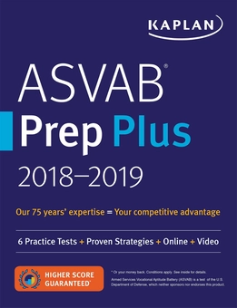 Паперова книга «ASVAB Prep Plus 2018-2019 : 6 Practice Tests + Proven Strategies + Online + Video» - фото №1 - мініатюра